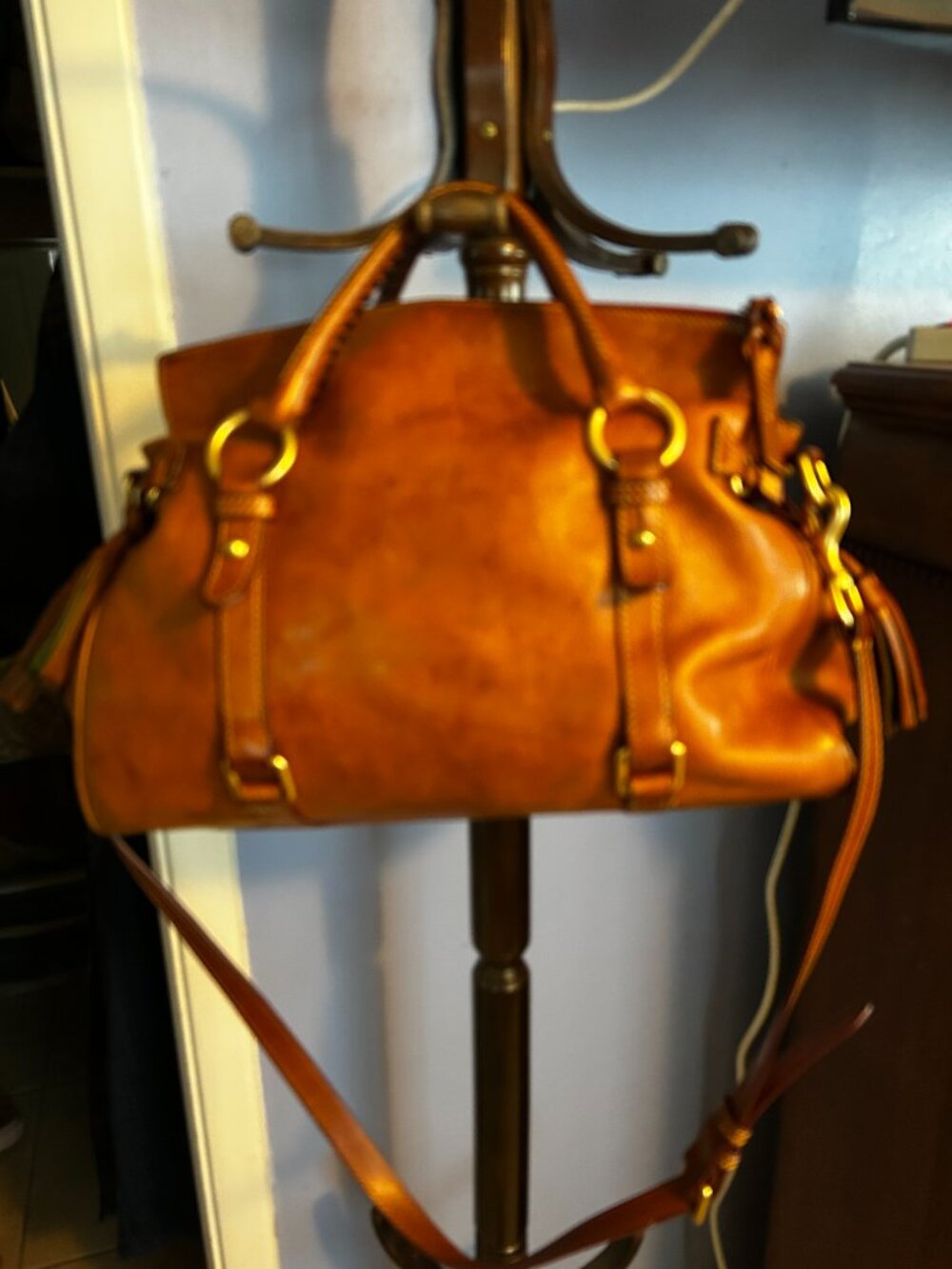 Dooney & Bourke Florentine SatchelVacchetta Leather - Picture 3 of 11